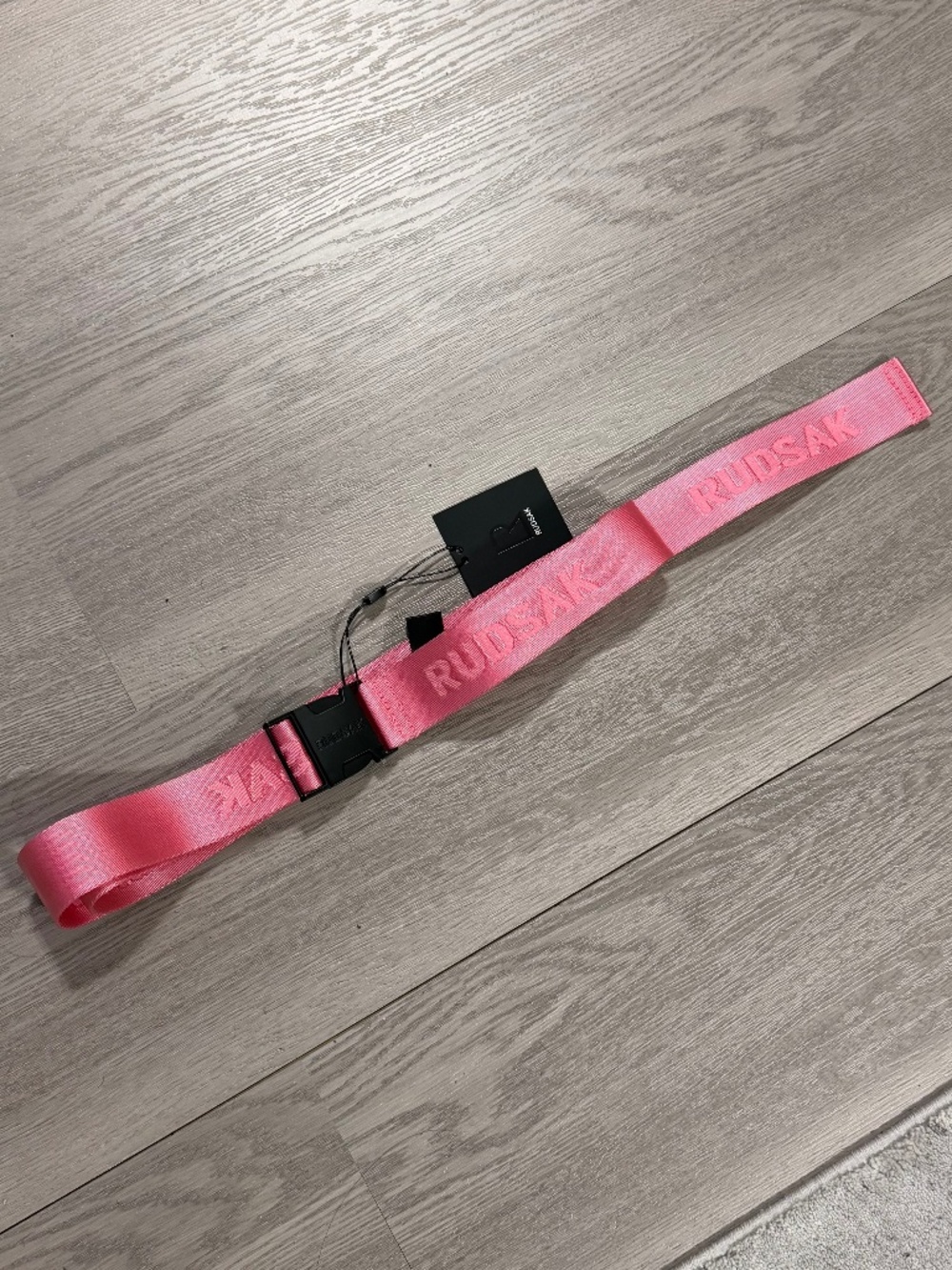 NWT pink adjustable Rudsak belt